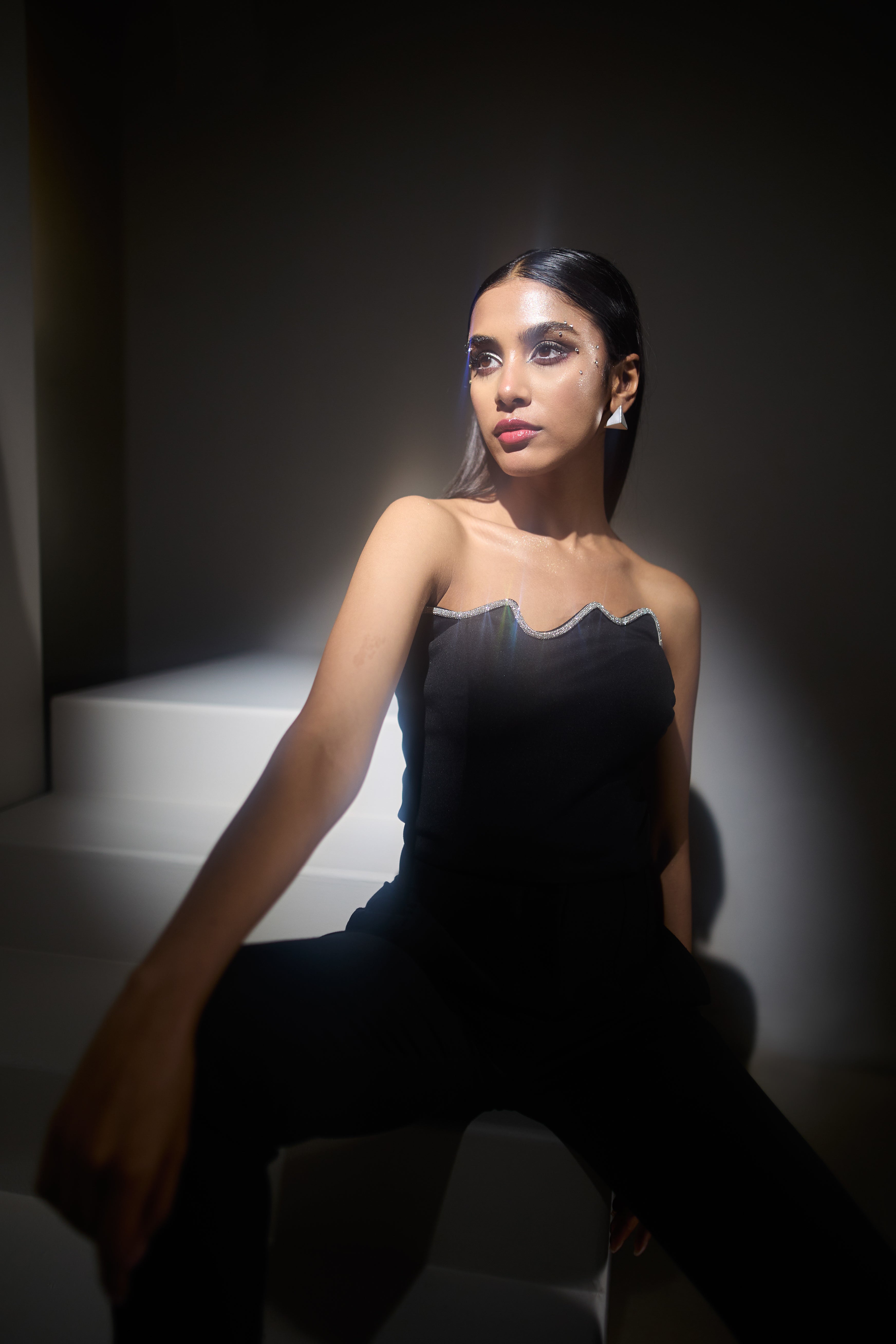 Starlit Wave Tube Top