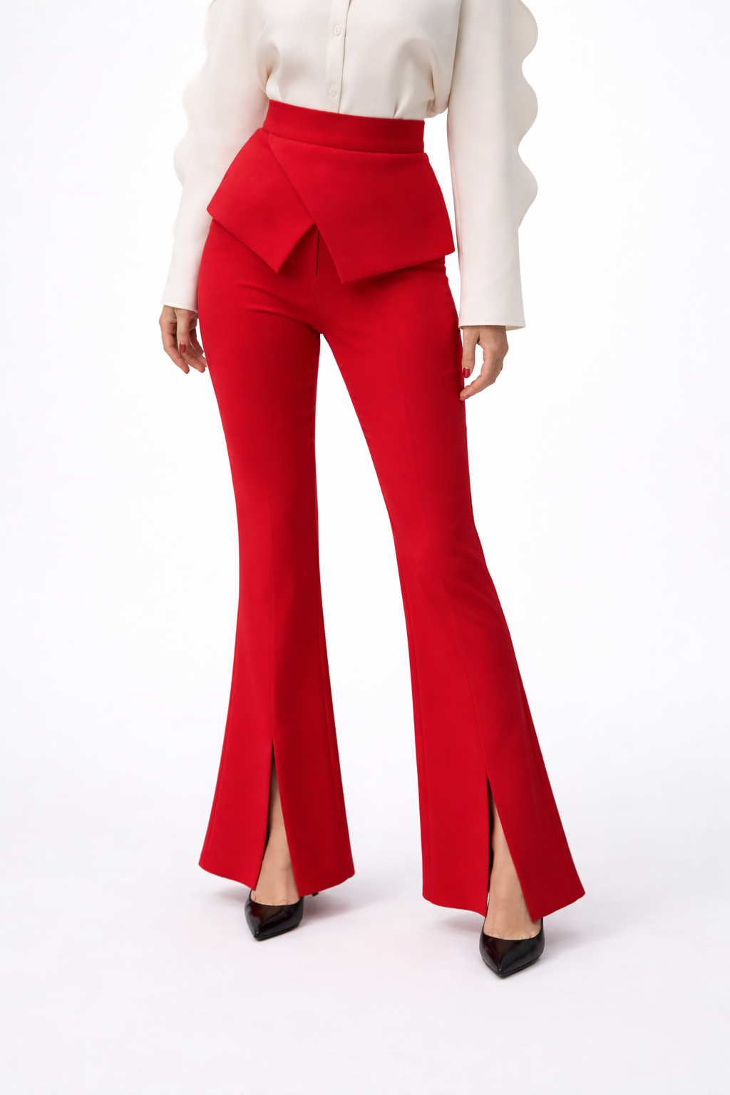 Red Powerline Pants