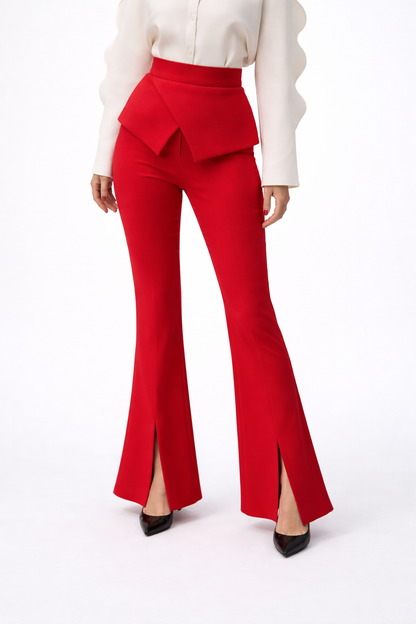 Red Powerline Pants