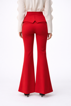 Red Powerline Pants
