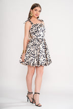 Leopard Balloon Dress
