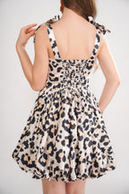 Leopard Balloon Dress