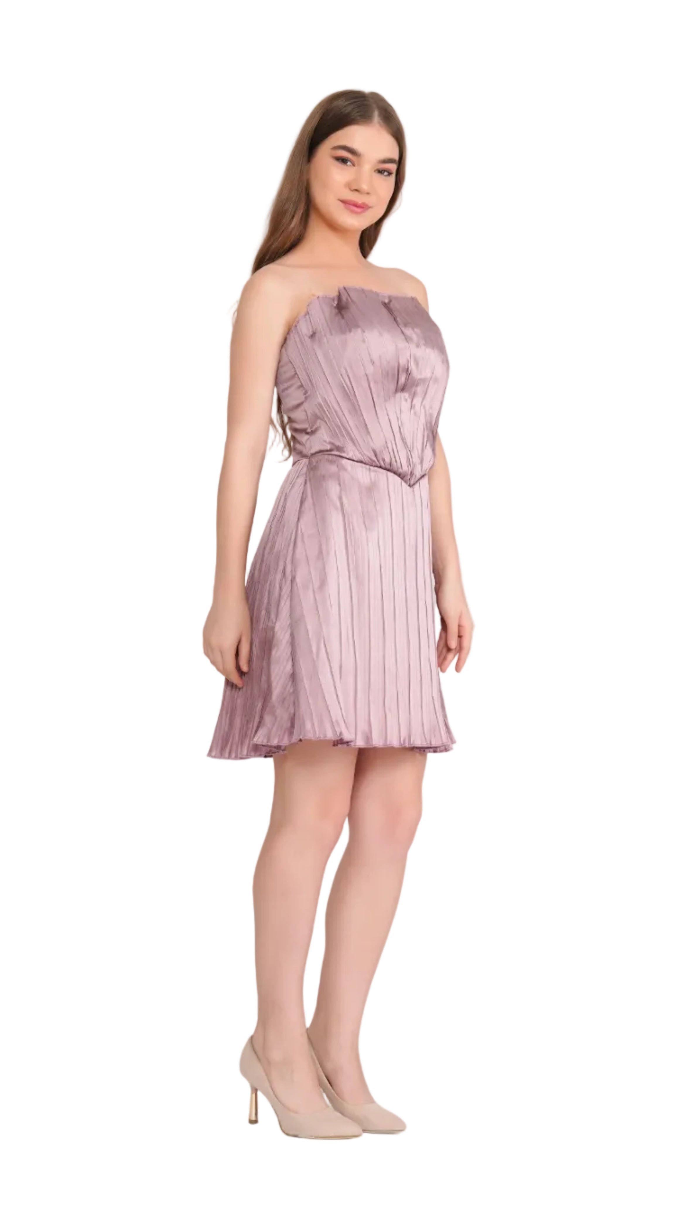 Silk Fan dress