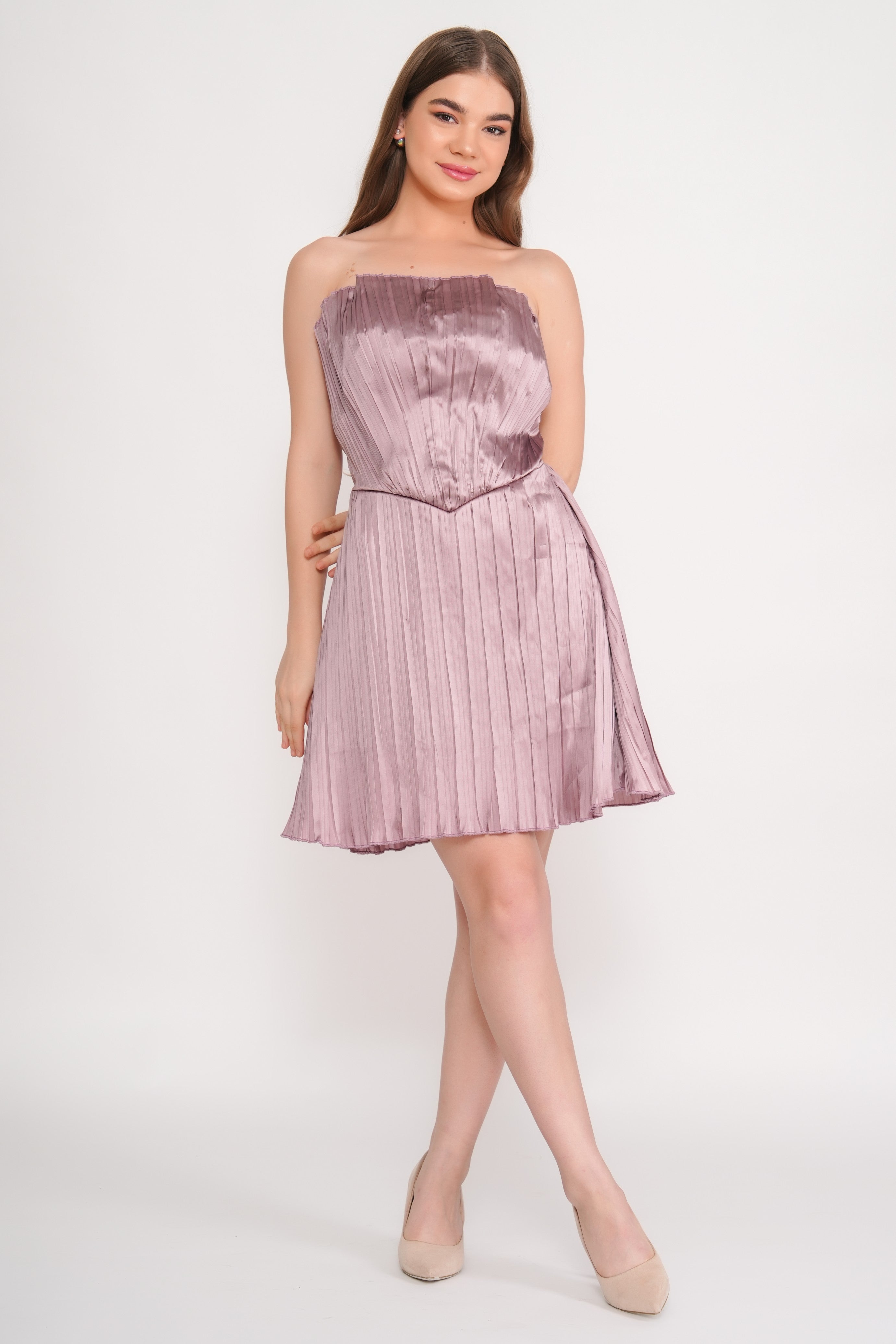 Silk Fan dress