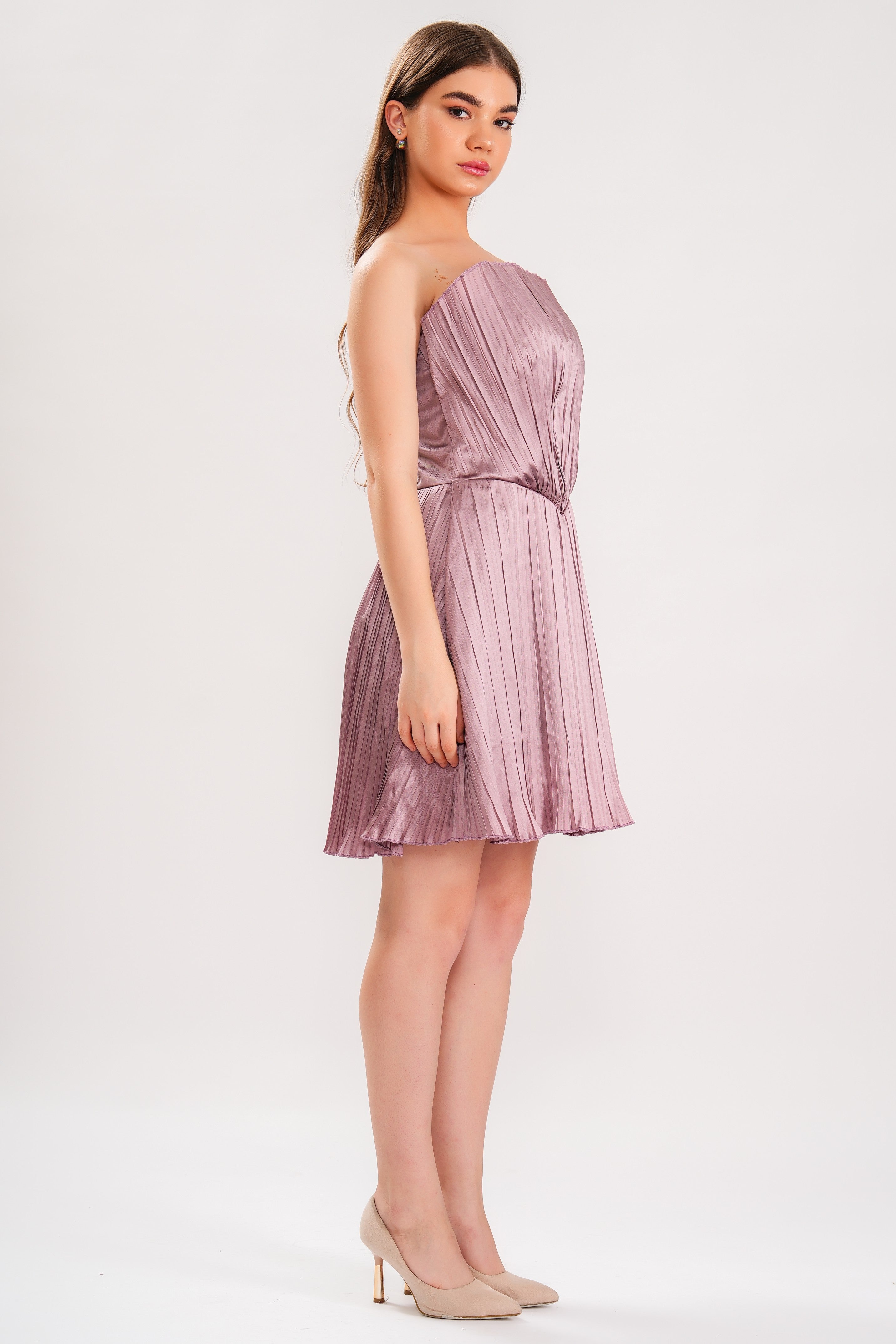 Silk Fan dress
