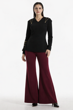 Burgundy Noir Co-ord Set